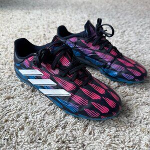 adidas Copa Pure 2 Elite Firm Soccer Cleats size 4.5 pink/blue/black
